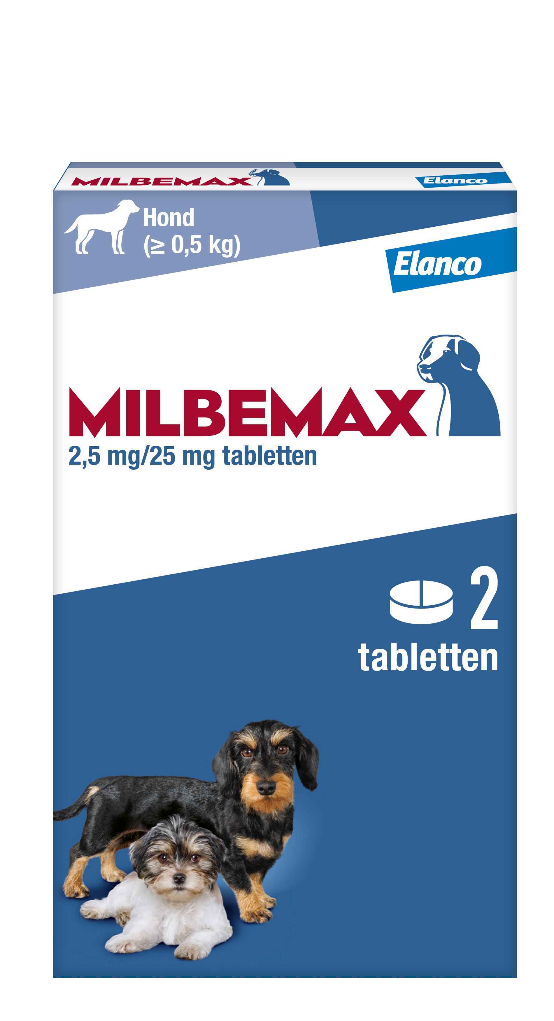 Milbemax ontwormingstabletten kleine honden en puppies