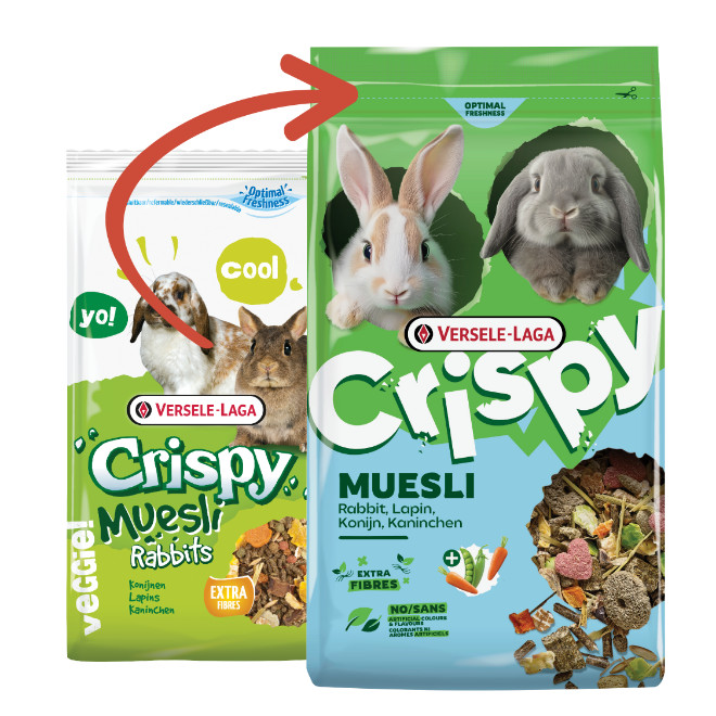 Versele-Laga Crispy Muesli voor konijnen