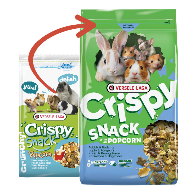 Versele-Laga Crispy voor konijnen en knaagdieren