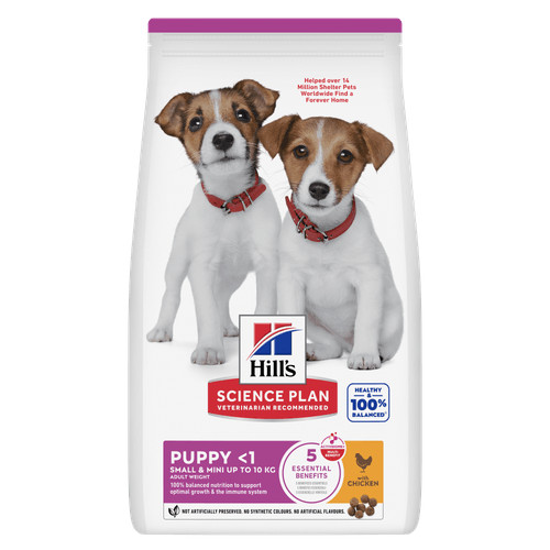 Hill's Puppy Healthy Development Mini Huhn Hundefutter 