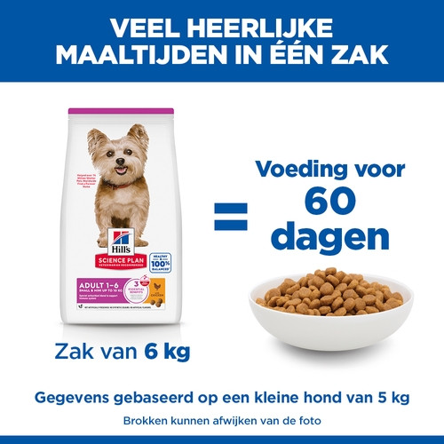 Hill's Adult Small & Mini met kip hondenvoer