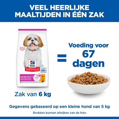 Hill's Mature Adult Small & Mini met kip hondenvoer