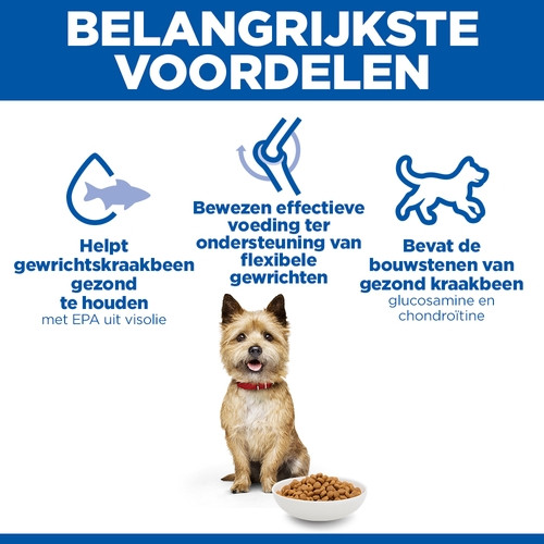 Hill's Adult Healthy Mobility Small & Mini met kip hondenvoer