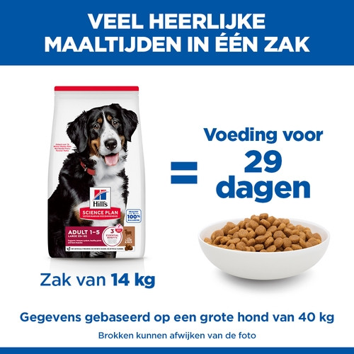 Hill's Adult Advanced Fitness Large Breed Lamm & Reis Hundefutter 