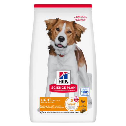 Hill's Adult Light Huhn Hundefutter 