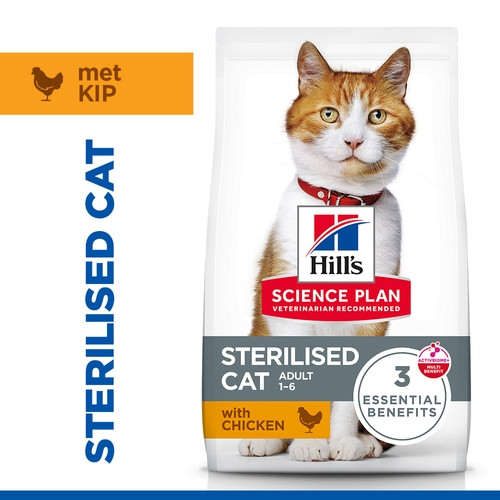 Hill's Young Adult Sterilised Huhn Katzenfutter 