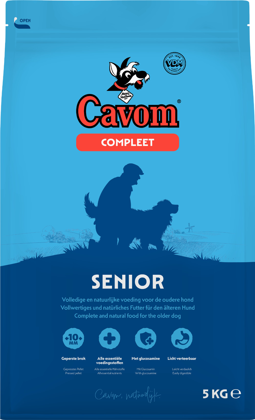 Cavom Compleet Senior hondenvoer