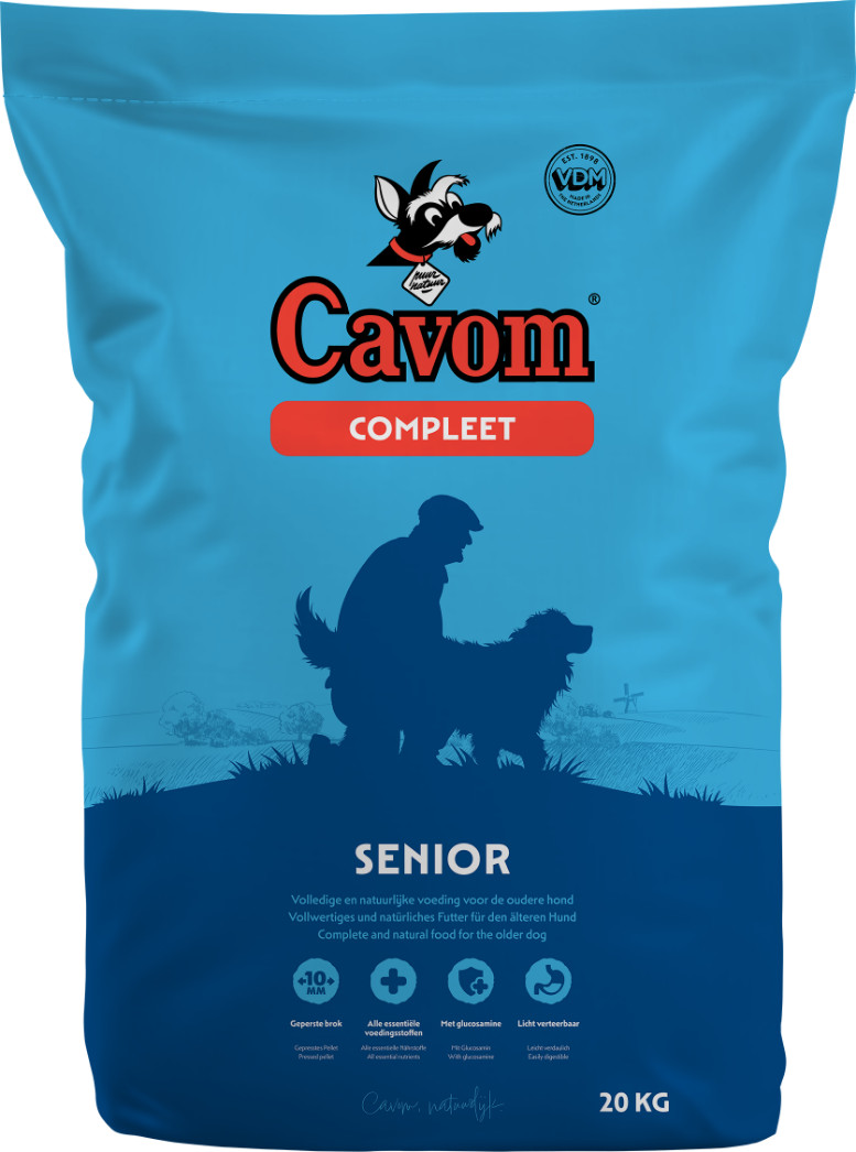 Cavom Compleet Senior hondenvoer