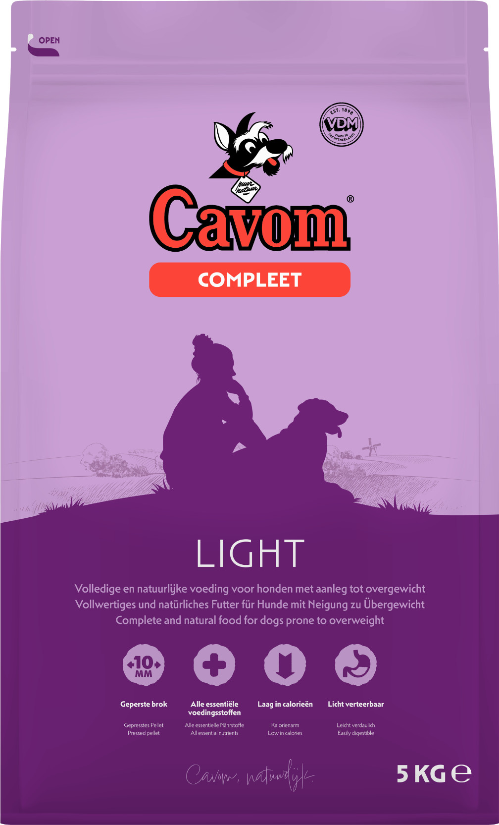 Cavom Compleet Light hondenvoer