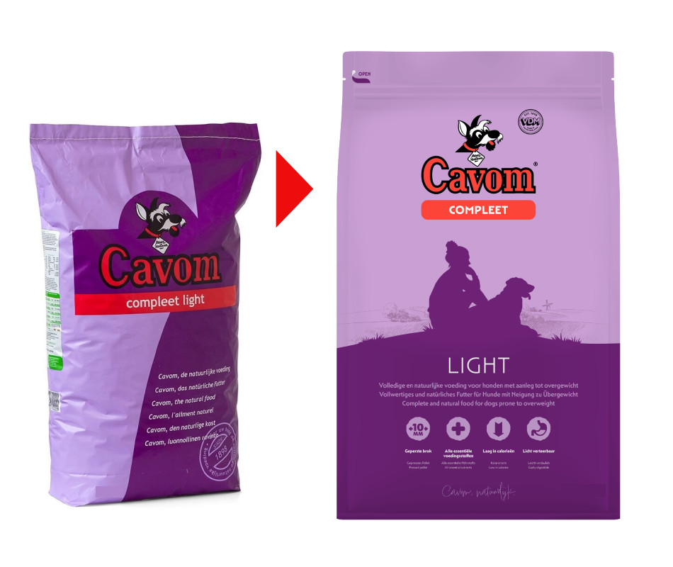 Cavom Compleet Light hondenvoer