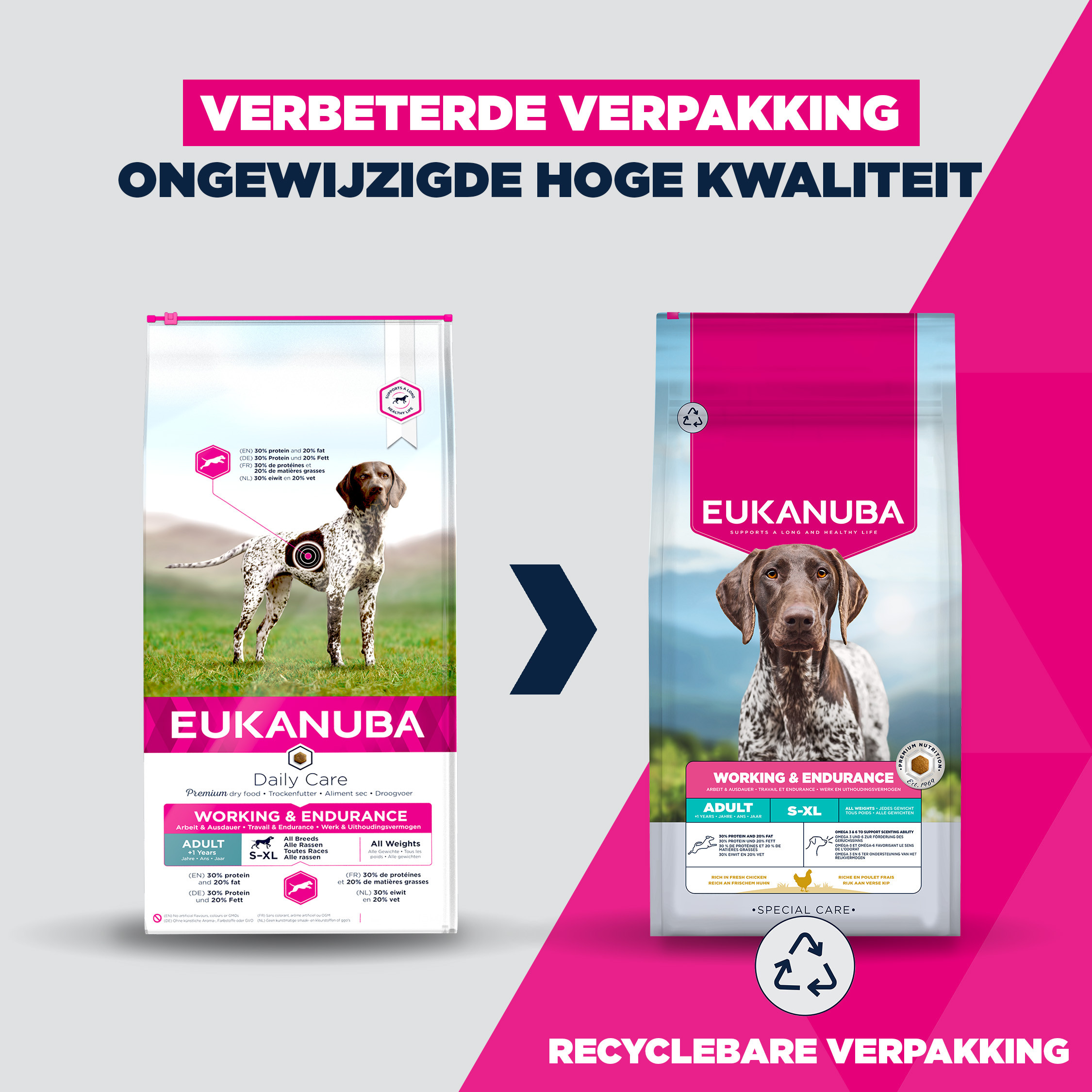 Eukanuba Adult Daily Care Working & Endurance hondenvoer