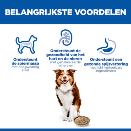 Hill's Mature Adult 7+ nat hondenvoer met rund blik