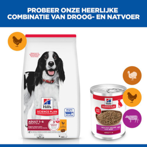 Hill's Adult Advanced Fitness Rind (in Dosen) Hundefutter 