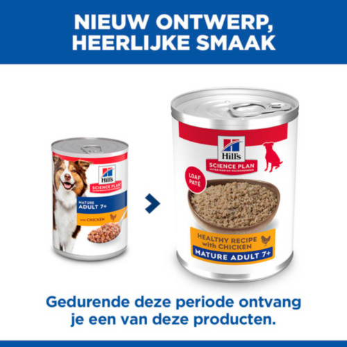 Hill's Mature  7+ Active Longevity Huhn (in Dosen) Hundefutter 