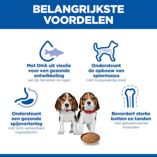 Hill's Puppy nat hondenvoer kip blik