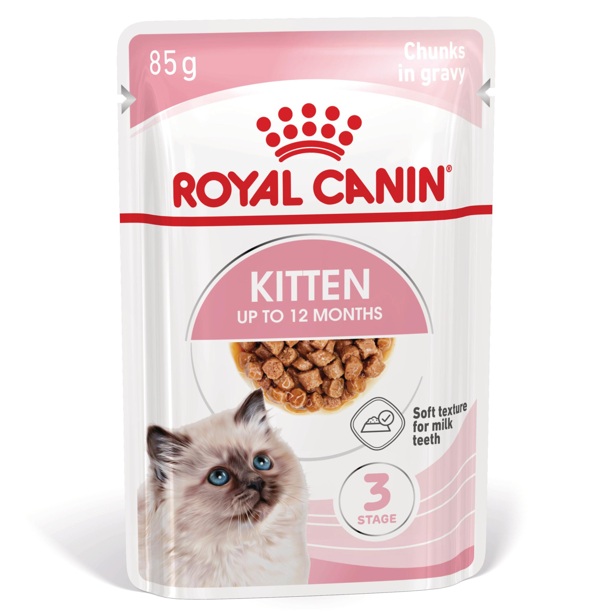 Royal Canin Kitten natvoer kat (in saus)