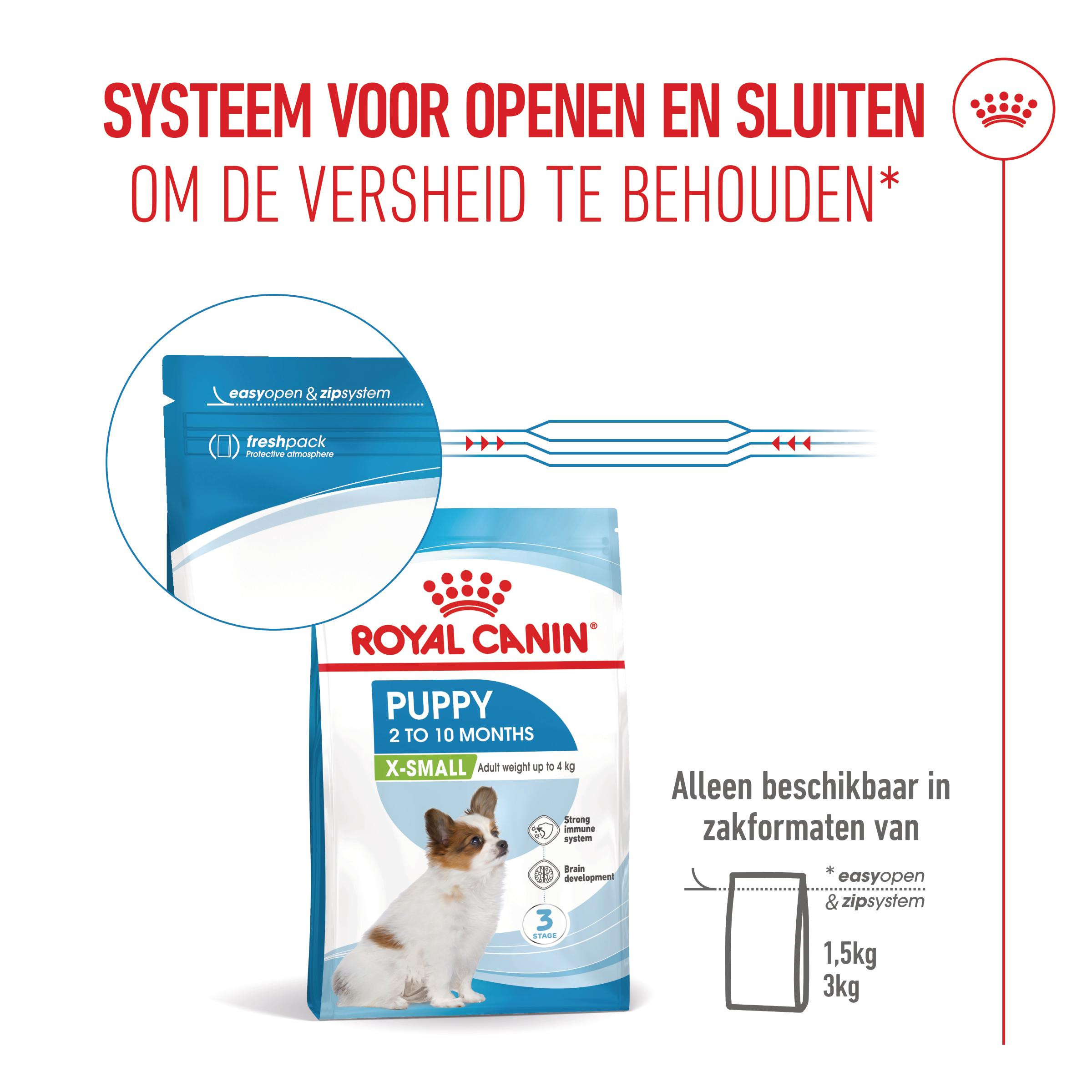 Royal Canin Mini X-Small Junior voor de hond