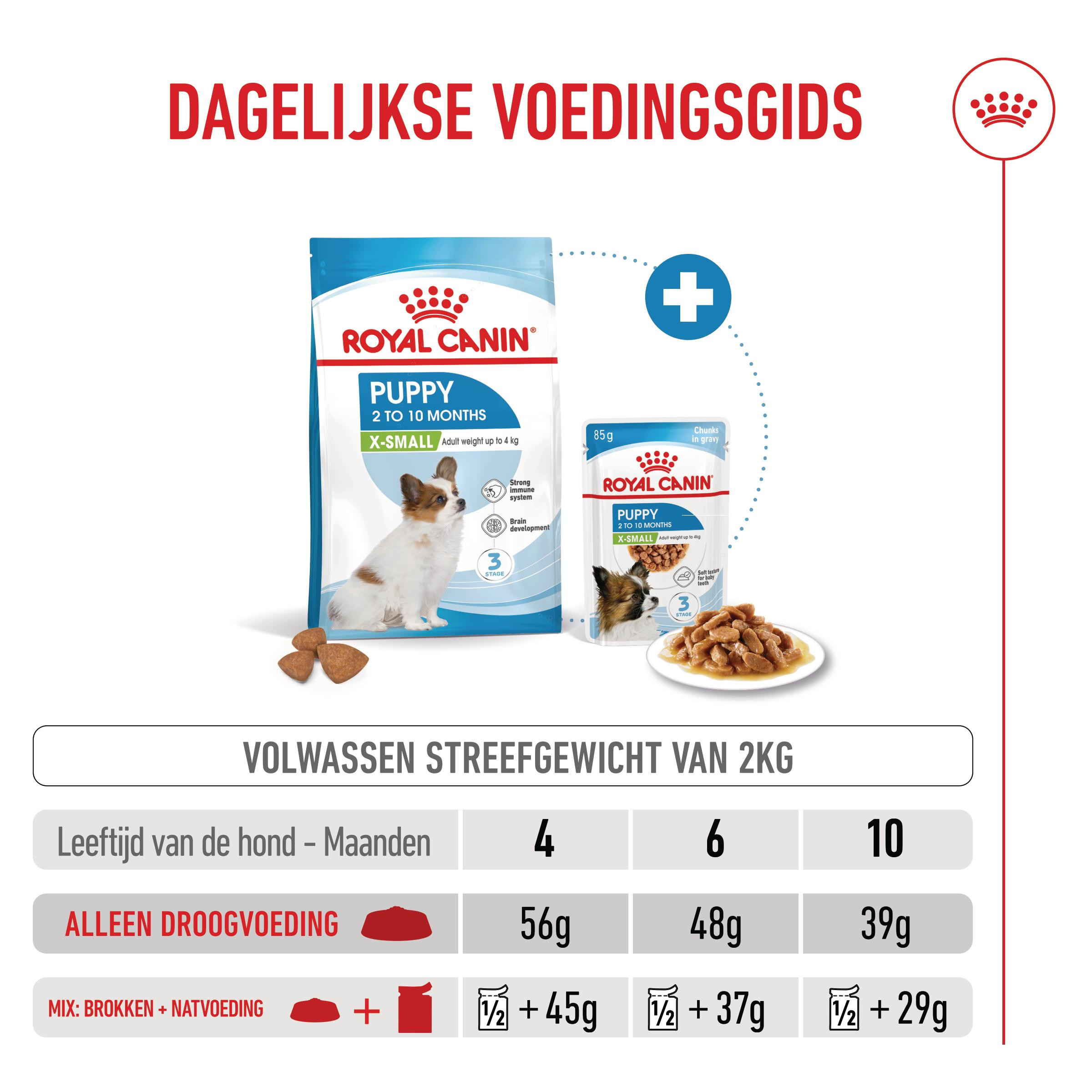 Royal Canin Mini X-Small Junior voor de hond
