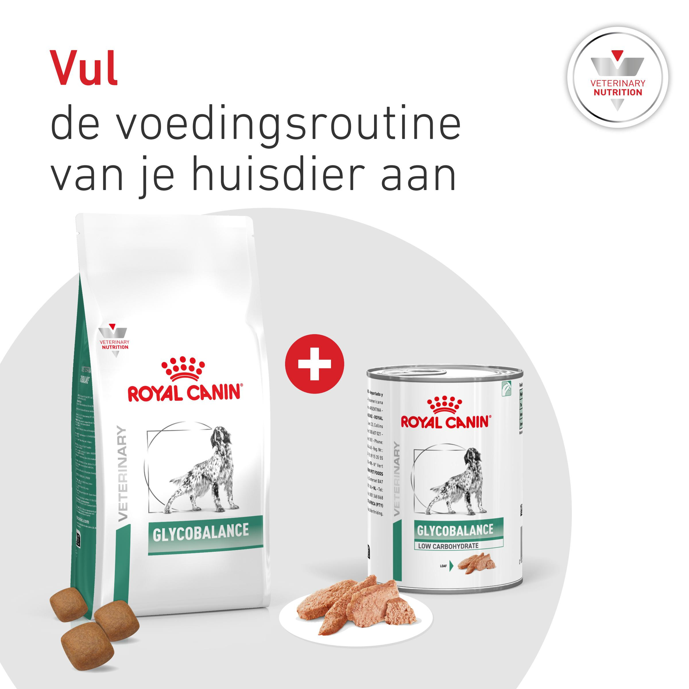 Royal Canin Veterinary Glycobalance natvoer hond (paté)