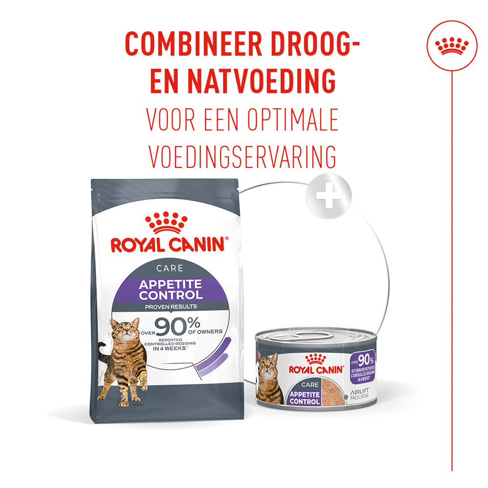 Royal Canin Appetite Control Airlift natvoer kat (mousse)