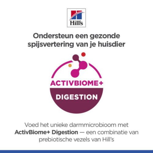 Hill's Adult Perfect Digestion met kip nat hondenvoer 363g blik