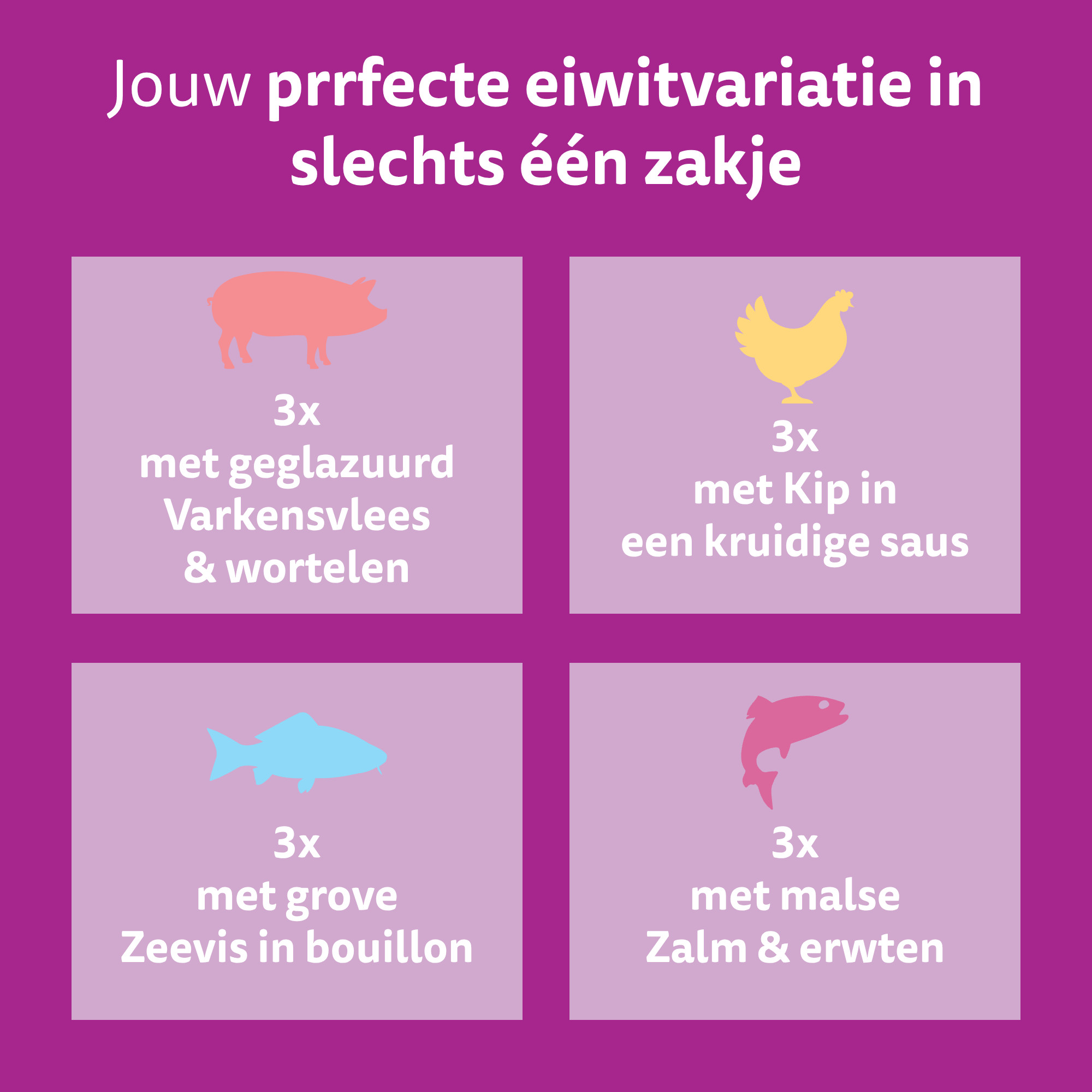 Whiskas 1+ Aromatic Heerlijke Combinaties in saus natvoer kat multipack (zakjes 85 g)