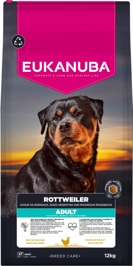 Eukanuba Rottweiler Adult hondenvoer