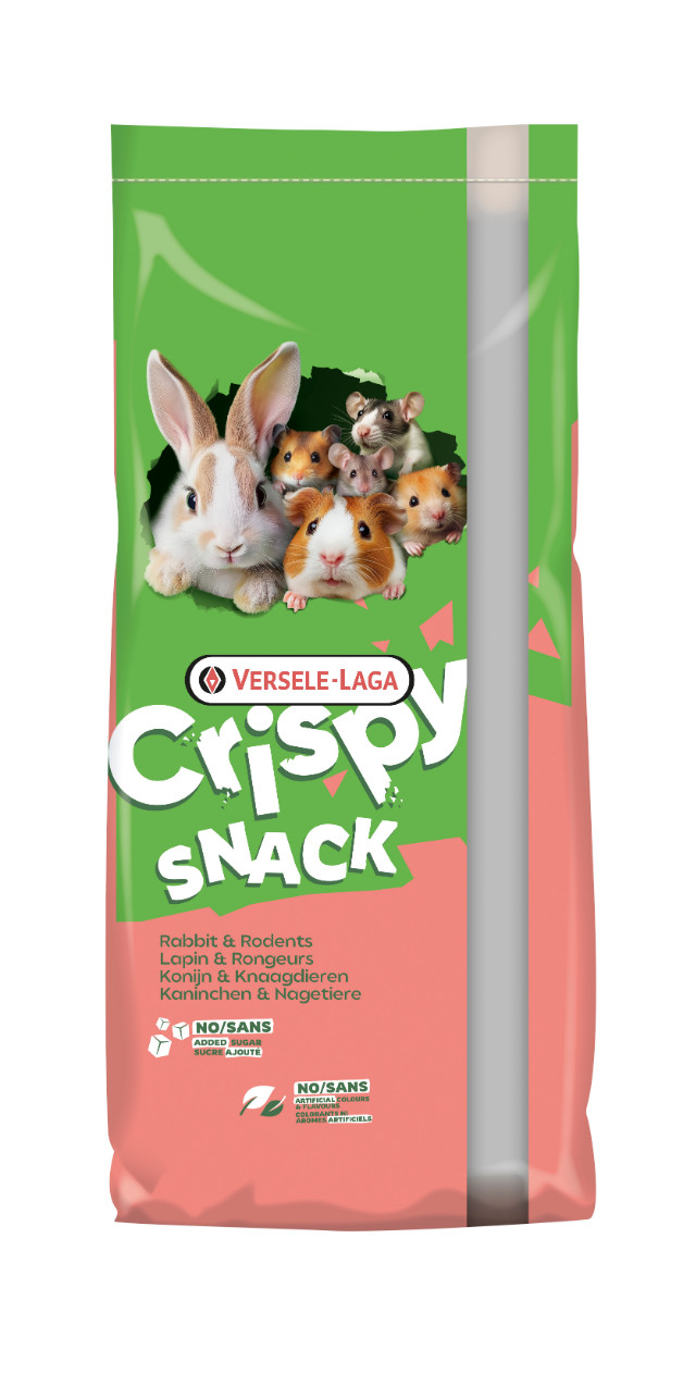 Versele-Laga Crispy Snack met popcorn voor konijnen en knaagdieren