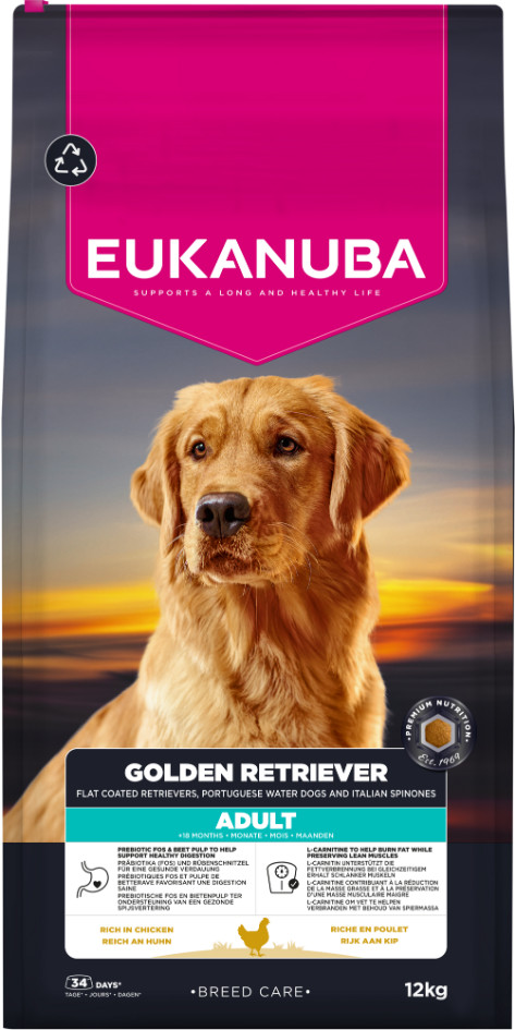 Eukanuba Golden Retriever Adult hondenvoer