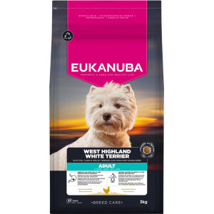 Eukanuba West Highland Whitye Terrier hondenvoer