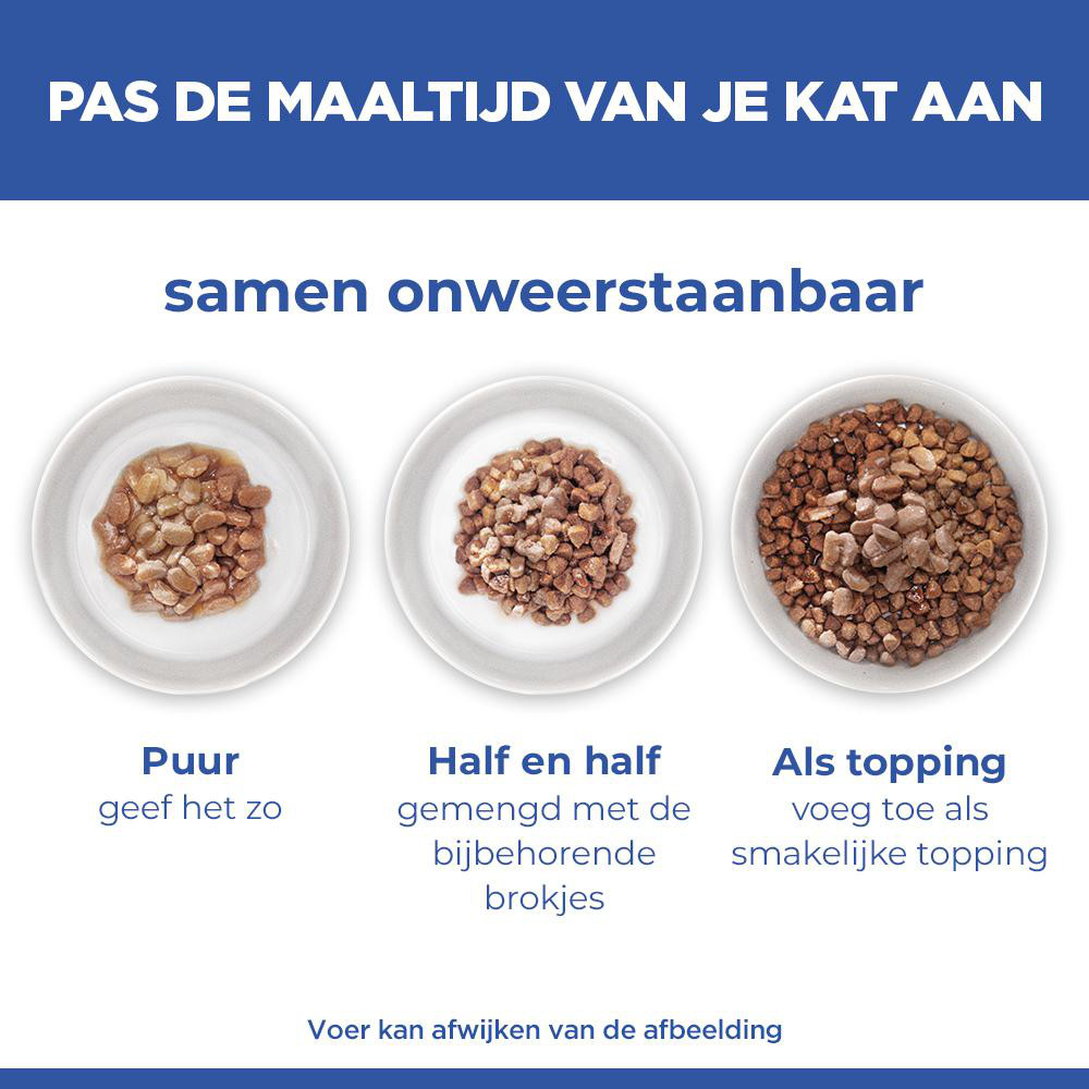 Hill's Adult nat kattenvoer met rund maaltijdzakje multipack