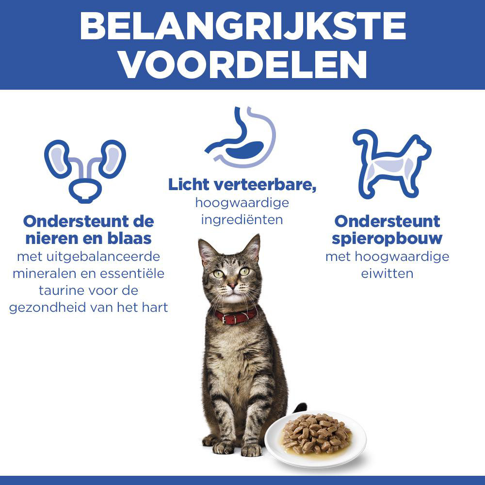 Hill's Optimal Care Pouch Adult Zeevis kattenvoer
