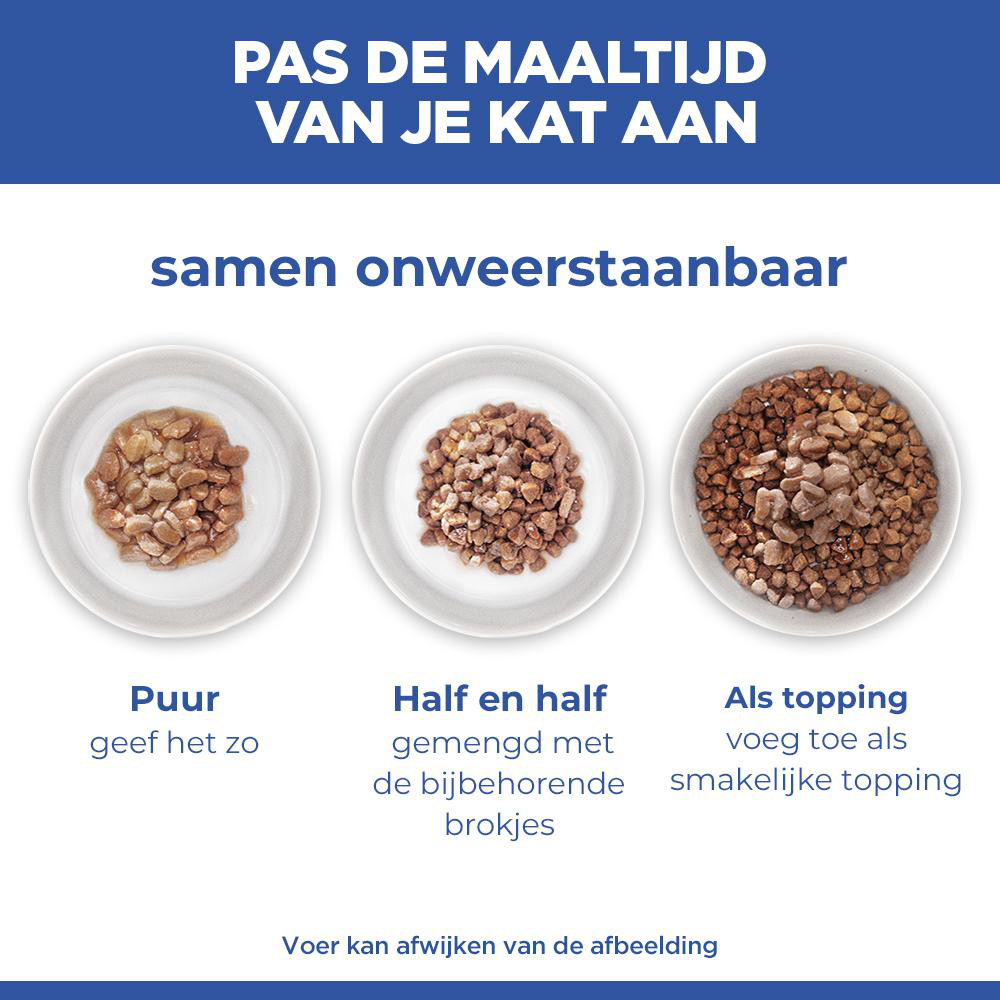 Hill's Kitten nat kattenvoer met kip maaltijdzakje multipack