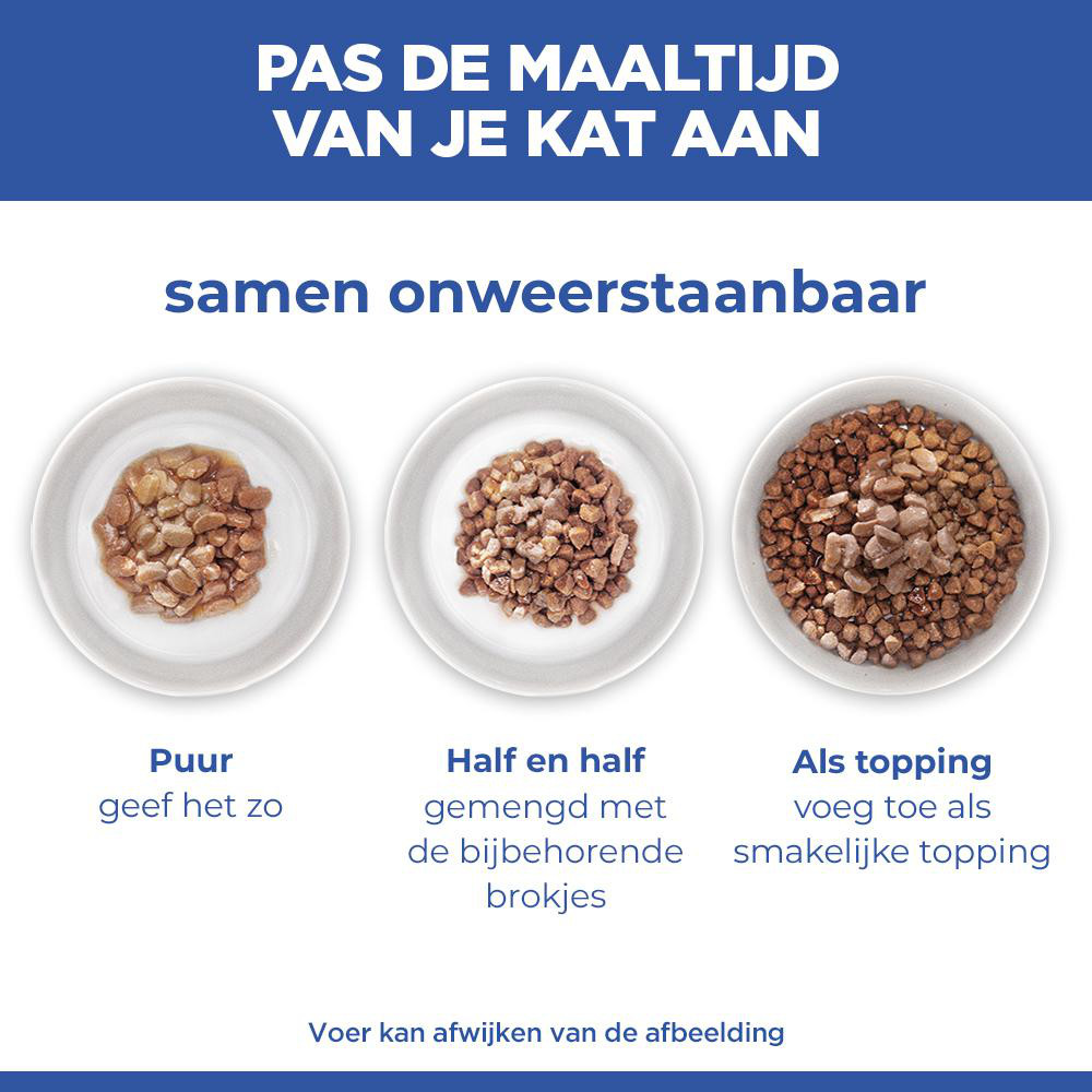 Hill's Mature Adult 7+ nat kattenvoer met zeevis maaltijdzakje multipack