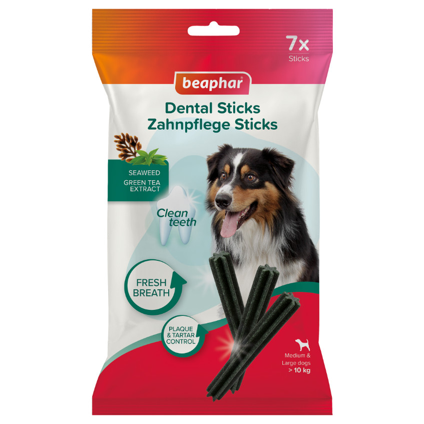 Beaphar Dental Sticks middelgrote / grote hond