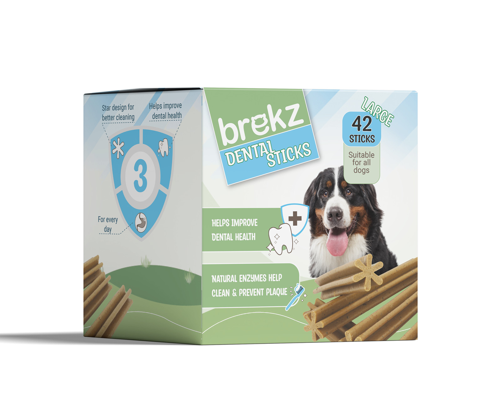 Brekz Dental Sticks - Giant hondensnack