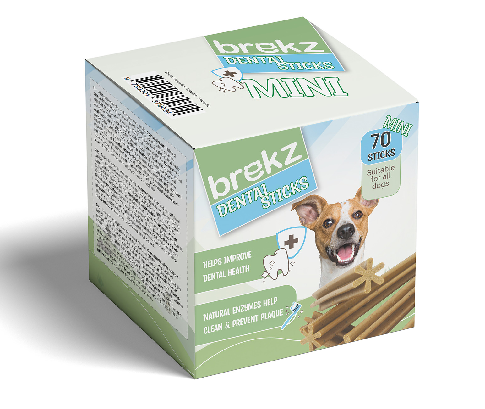 Brekz Dental Sticks - Mini hondensnack
