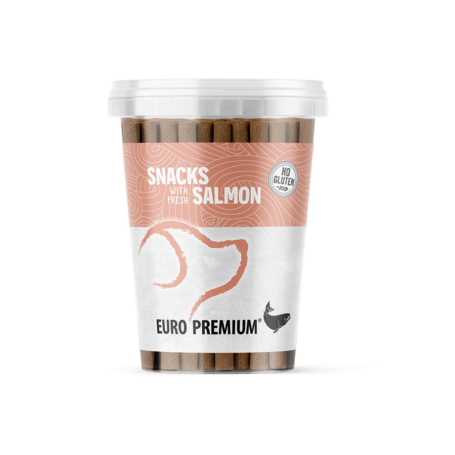 Euro Premium hondensnacks met zalm