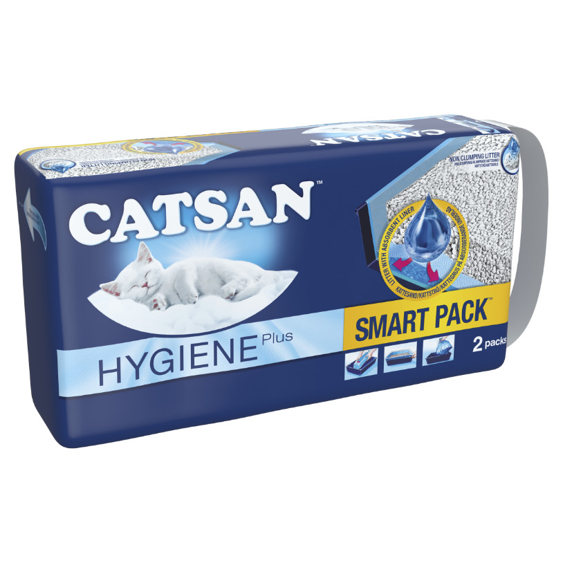 Catsan Hygiene Plus Smart Pack kattenbakvulling