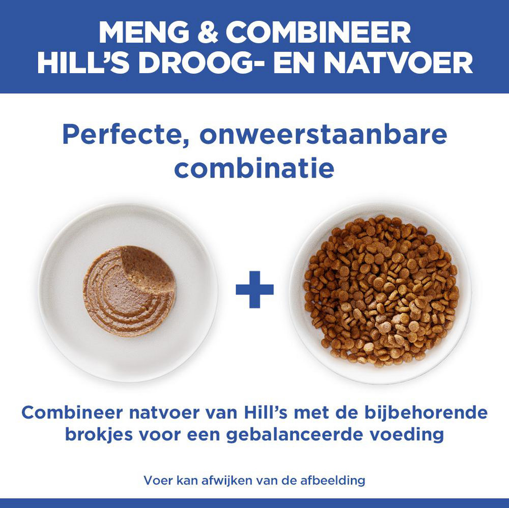 Hill's Mature Adult Sterilised Cat nat kattenvoer met kip (mousse) blik