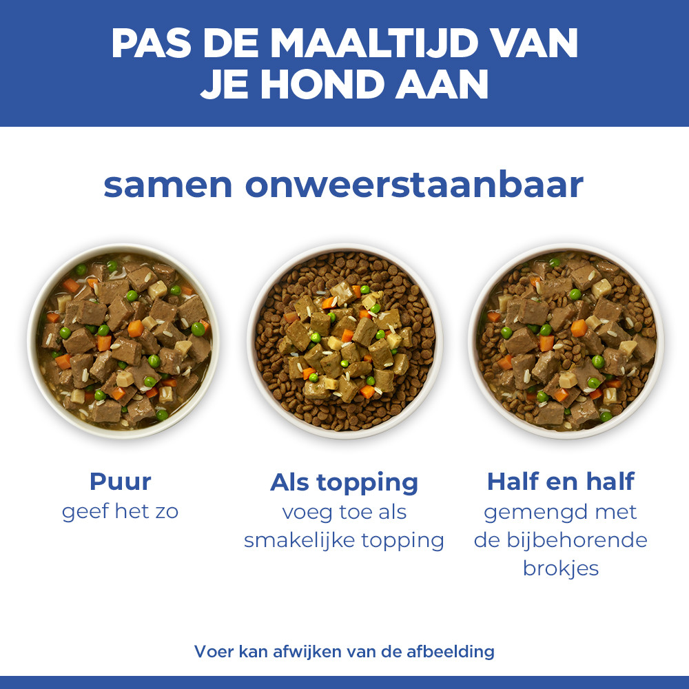 Hill's Mature Adult nat hondenvoer met kip en groenten (stoofpotje) blik