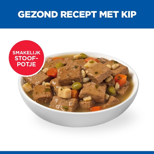 Hill's Adult nat hondenvoer met kip en groenten (stoofpotje) blik