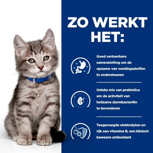 Hill's Prescription Diet Kitten I/D Digestive Care kattenvoer met kip