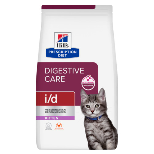 Hill's Prescription Diet Kitten I/D Digestive Care kattenvoer met kip