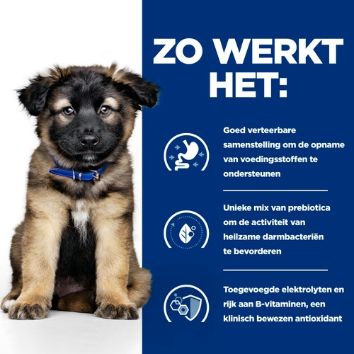 Hill's Prescription Diet Puppy I/D Digestive Care nat hondenvoer met kip blik
