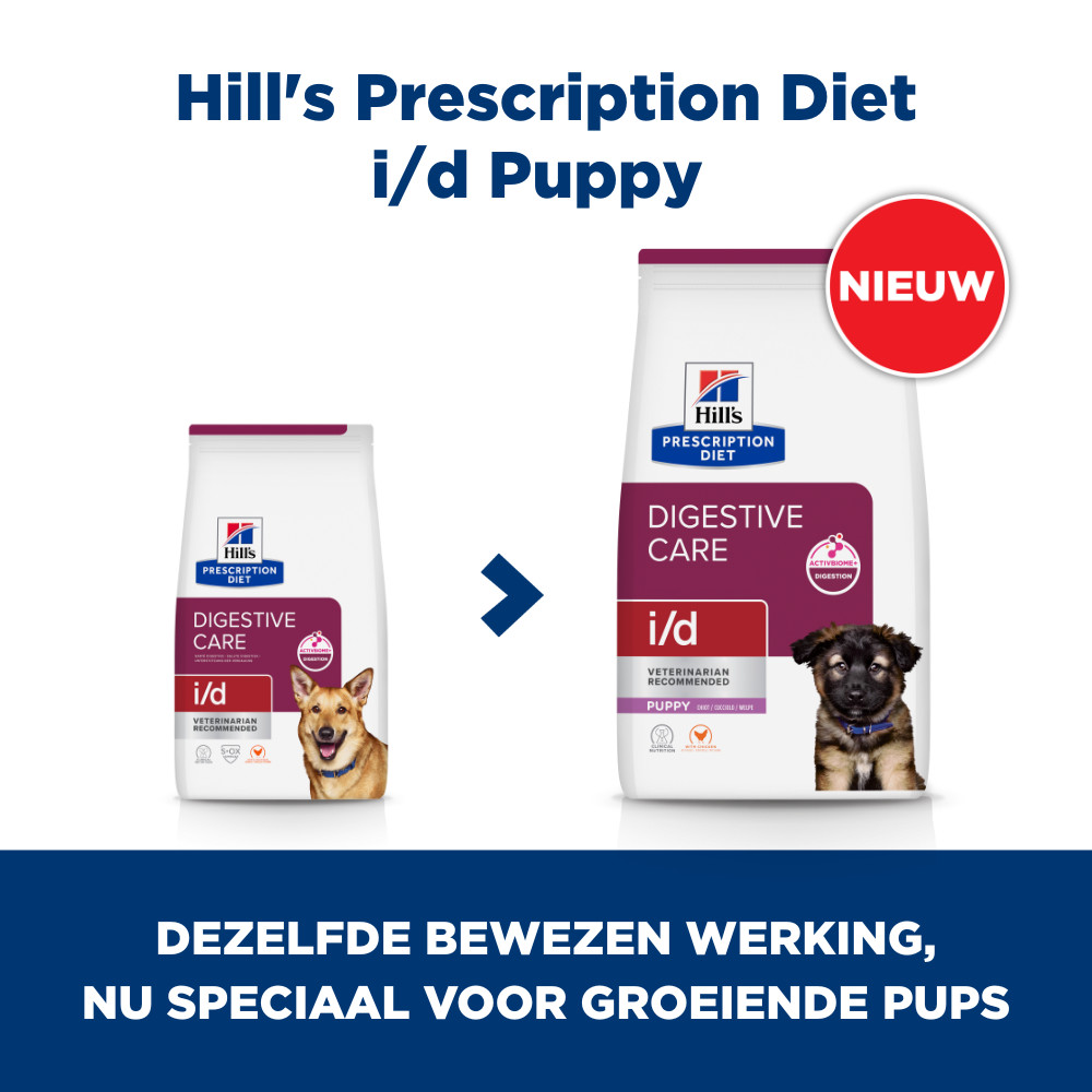Hill's Prescription Diet I/D Digestive Care hondenvoer met kip