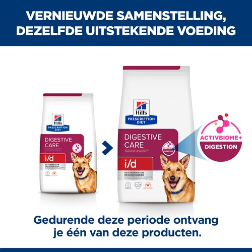 Hill's Prescription Diet I/D Digestive Care hondenvoer met kip