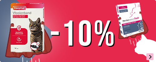 Nu 10% korting op antil-vlo producten voor uw kat